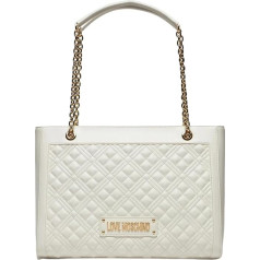 Love Moschino QUILTED PU WHITE BAG, White