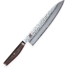 Miyabi 234073-241-0 Gyutoh Kochmesser, Stahl, 240 mm, silber / braun, 39,7 x 7,7 x 2,9 cm