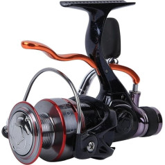 Makšķerēšanas spoles Rokas bremze Metāla spole Makšķerēšanas spoles ritenis 6 gultņi Bait Aizmugurējā bremze Izlāde Power Spinning Reel Carp Reel