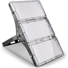 Ankishi LED āra prožektors, LED prožektors 300 W, īpaši spilgts 30000 LM LED prožektors, 3000 K silti balta āra gaisma, IP65 ūdensizturīgs LED prožektors, āra prožektors pagalmam,