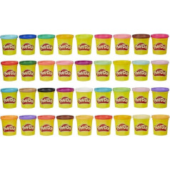 Play-Doh spēļu mīkla 36 Mega Pack (36 x 85 g)