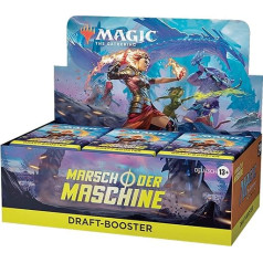 Magic: The Gathering March of the Machine drafta pastiprinātāju displejs, 36 pastiprinātāji (vācu versija)