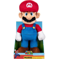 Nintendo SUPER MARIO 64456 Super Mario Brothers Jumbo plīša figūra 48 cm, daudzkrāsaina