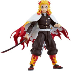 Max Factory Demon Slayer Kimetsu no Yaiba Figure Figma Kyojuro Rengoku 15 см