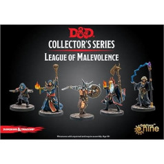 Gale Force Nine GF971134 Dungeons & Dragons: The Wild Beyond the Witchlight - League of Malevolence (5 figūriņas)