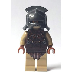 LEGO The Lord of the Rings: Rings Rings: Mordor Orc (Bald) Minifigure: Mordor Orc (Bald) Minifigure