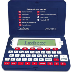 Lexibook Larouse D860FR Larouse Elektroniskā kabatas vārdnīca Definīcijas Sinonīmi Savienojumi Savienojumu pārbaude Spelling Checker Blue