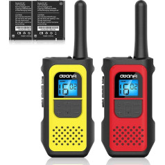 AWANFI 811 Walkie Talkie uzlādējams komplekts 2 gab.