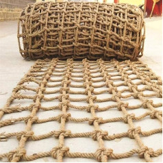 ININOSNP 8MM / 10CM drošības tīkls Decor Birds Net āra kāpšanas virves tīkls Treileru kravas automašīnu piekabes tīkls Hammock Rope Ūdensizturīgs kāpšanas tīkls (4m * 4m)