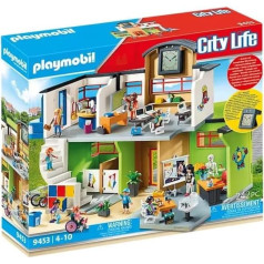 PLAYMOBIL City Life 9453 Lielā skola ar aprīkojumu, no 4-10 gadiem