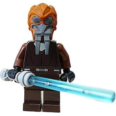 Lego Star Wars Plo Koon mini figūriņa + zils gaismas zobens