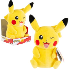 Pokemon Cuddly Toy XXL Pikachu 30 cm plīša rotaļlieta - Jauna 2022 plīša rotaļlieta - Oficiāli licencēta rotaļlieta