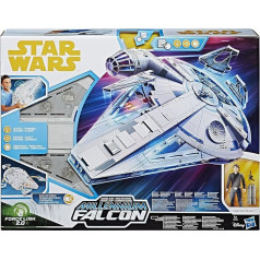 Hasbro E0320EU5 Han Solo Film Forcelink 2.0 Millennium Falcon, spēļu komplekts