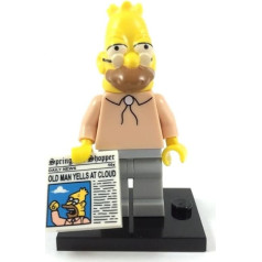 LEGO retās kolekcijas modelis New 71005 Minifigures Series S (Simpsons) - Grandpa Simpson