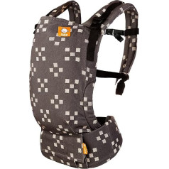 Tula Free-to-Grow jaundzimušo bērnu nēsāšana, ergonomiska bērnu nēsāšana, evolucionāra bērnu nēsāšana, 7-45 lbs (Patchwork Checkers)