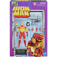 Hasbro Marvel Legends sērijas 6 collu Retro Dzelzs vīra figūriņa