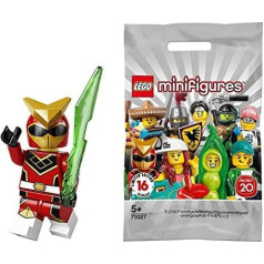 LEGO 20. sērijas minifigūriņas Super Warrior Red Power Ranger Robots 71027