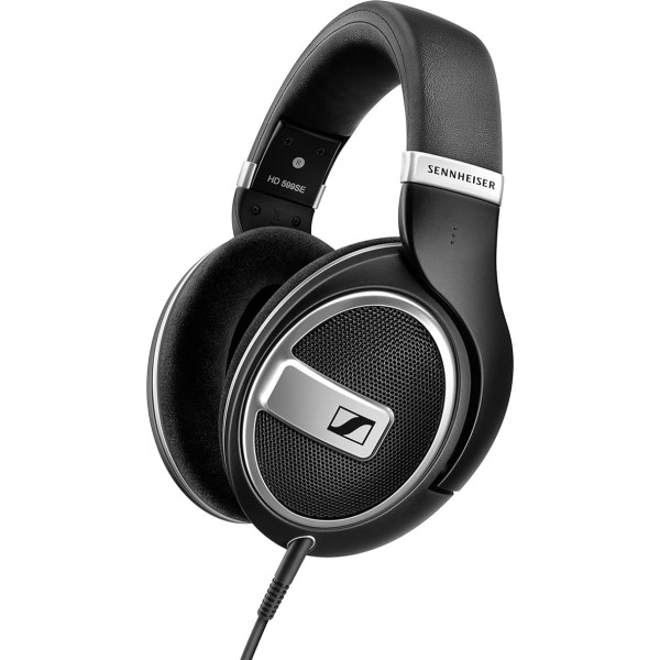 Sennheiser HD 599 austiņas austiņām uz ausīm melnas krāsas