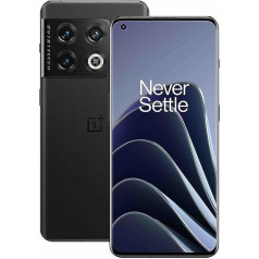 OnePlus 10 Pro 5G 12 GB RAM 256 GB SIM kartes bezmaksas viedtālrunis ar Hasselblad kameru 2. paaudzei - vulkāniski melns