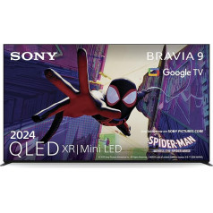 Sony BRAVIA 9 QLED (XR l Mini LED) 85 collu 4K HDR Google Smart TV (2024) | Spēļu funkcijas, IMAX Extended, Dolby Vision Atmos, Chromecast, AirPlay, 120 Hz K75R90 [Enerģijas klase D]