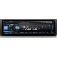 Alpine Electronics UTE-200BT Bluetooth 1DIN melns (RGB apgaismojums)