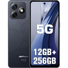 Ulefone Note 18 Ultra 5G mobilais tālrunis bez līguma, 12GB + 256GB/2TB Expand Android 13 viedtālrunis, 50MP + 32MP kamera, 6,78 collu FHD+ displejs, 90Hz, 5450mAh, 5G Dual SIM/Octa Core/Face