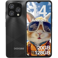 DOOGEE N55 Plus Mobilais tālrunis bez līguma 2024, Android 14 viedtālruņi 6.56