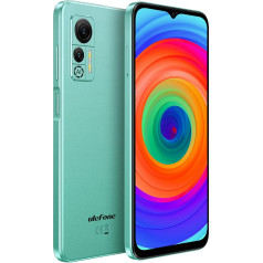 Ulefone Android 12 4G viedtālrunis bez līguma Note 14, 3 karšu slots, Helio A22 Quad Core 3GB + 16GB, Dual SIM, 6,52