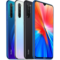 Xiaomi Redmi Note 8 (2021) - Viedtālrunis 64GB, 4GB RAM, Dual SIM, Mēnessgaisma balta