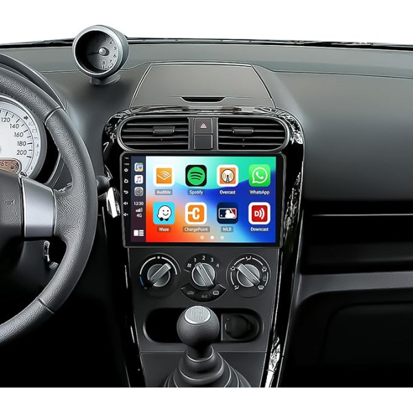 [2+64G] auometo Android 13 auto radio priekš Suzuki Splash Ritz 2004-2014 ar Carplay/Android Car/Mirrorlink, 9 collu kapacitīvais skārienjūtīgais skārienjūtīgais ekrāns atbalsta WiFi/GPS/FM/Bluetooth+AHD kamera