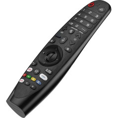 Fourmor Original Voice Remote Control TV AKB758555501 Low Power Tech Remote Control Only Saderīgs tikai ar AN-MR20GA AN-MR19BA ar balss un rādītāja funkciju LG LED OLED LCD 4K UHD TV