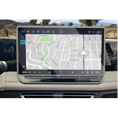 CDEFG Saderīgs ar VW Tiguan 3 2024 Life Elegance R-Line Goal Navigation Aizsargplēve rūdīta stikla 9H skrāpējumiem izturīga 15 collu GPS ekrāna aizsargplēve Auto navigācijas plēve Tiguan 3 2024