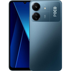 Xiaomi POCO C65 viedtālrunis (6,74 collas, AMOLED DotDisplay, 256 GB, 8 GB RAM, zils)