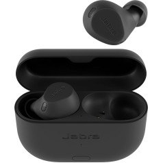 Jabra Elite 8 Active Gen 2 bezvadu Bluetooth austiņas, izturīgas pret sviedriem, ūdensnecaurlaidīgas, LE Audio viedā kārba, droša iebūvēšana ausīs, HearThrough režīms, adaptīvais hibrīda ANC - melnas krāsas