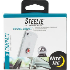 Nite Ize STCK-11-R8 Steelie Car Mount Kit, automātiskā uzstādīšana viedtālruņiem un GPS