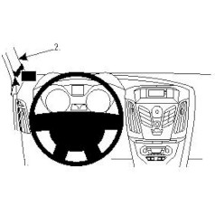 Brodit 804621 Proclip stiprinājums Ford Focus 11