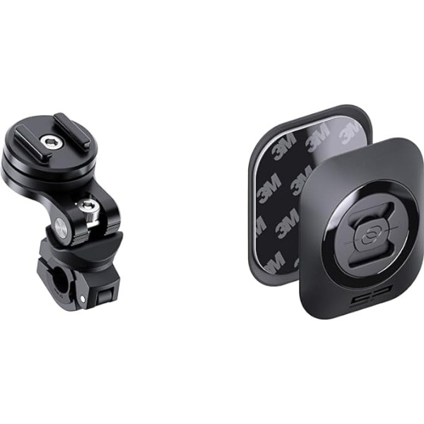 SP CONNECT Mirror Mount Pro un universālais interfeiss