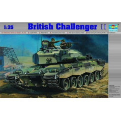 Lielbritānijas Challenger ii plastmasas modelis