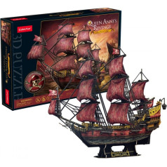 3D puzzle Queen Anne's Revenge - Jubilejas versija