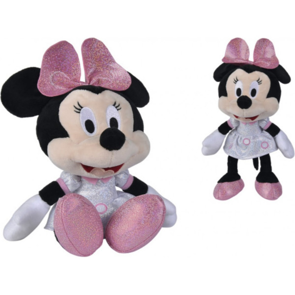 Disney plīša talismans d100 collection platinum minnie 25 cm