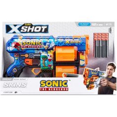 Zuru X-Shot Skins dread sonic 12 bultas mag palaidējs