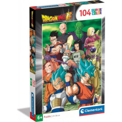 Puzzle 104 gabaliņi super krāsains dragon ball