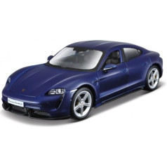 Metāla modelis porsche taycan turbo s blue 1/24