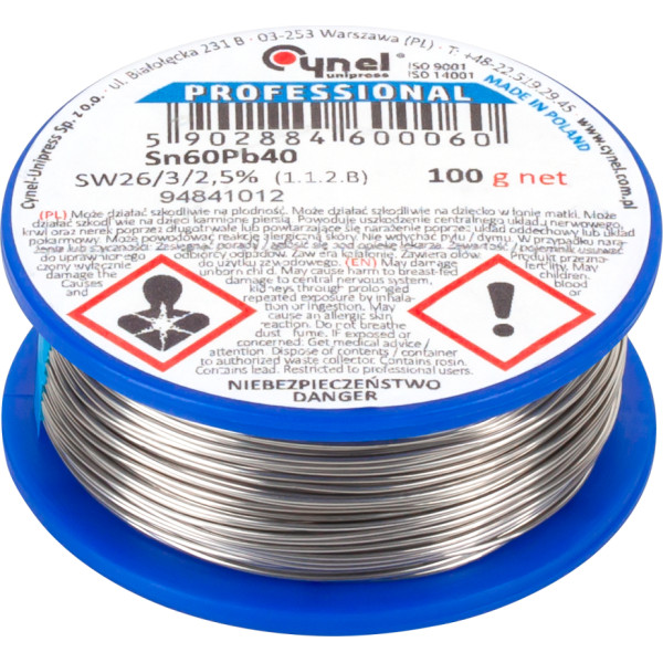 Alva 0,70 mm/100 g Sn60Pb40