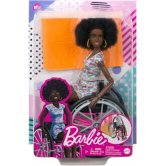 Barbie fashionistas lelle uz ratiņiem apģērbs ar sirdīm