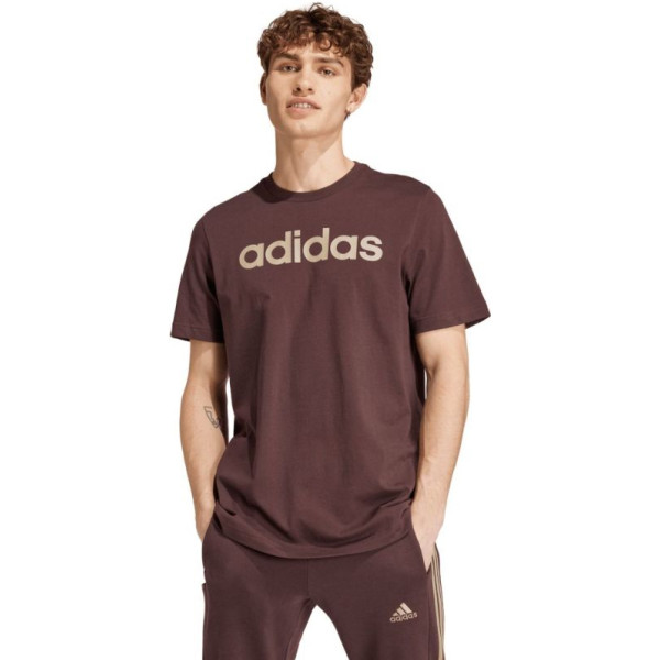T-krekls Essentials Single Jersey Linear Embroidered M IZ4768 / M