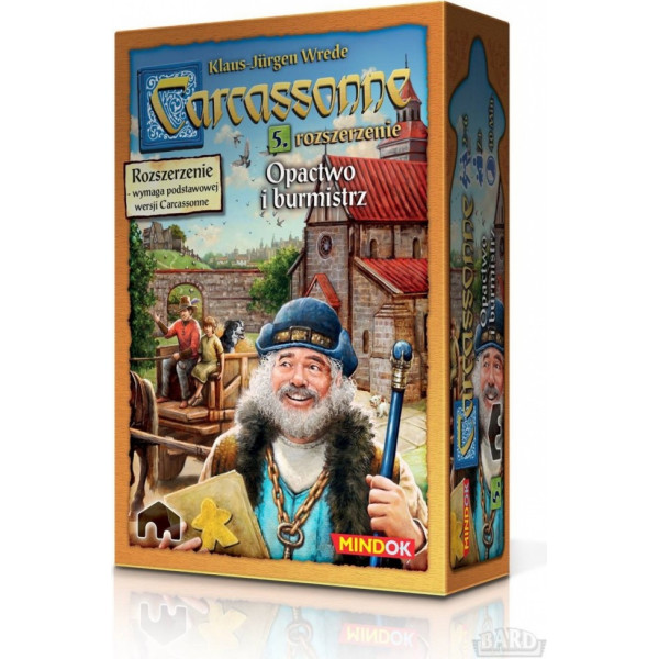 Spēle Carcassonne en 5. Abbey and mayor, 2nd edition