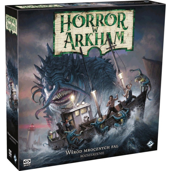 Šausmu spēle arkham 3rd edition starp tumšajiem viļņiem