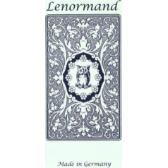 Taro kārtis mlle lenormand zilā pūce gb