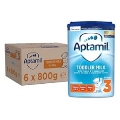 Aptamil Growing up Milk Stage 3, 1-2 Years, 800 g, Pack of 6
